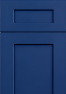 N-Navy Blue Shaker cabinet door