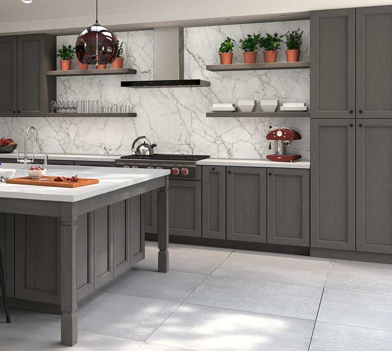 TG-Midtown Grey / TG-Midtown Grey / TG-Wall Cabinets / TG-Midtown Grey / TG-Wall Cabinets / TG-18&quot; H Wall